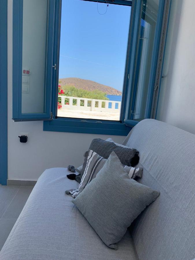 Studio On The Beach, Leivadakia, Serifos Livádi Kültér fotó
